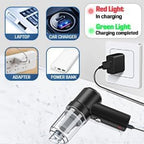 3 in 1 Portable Mini Car Vacuum Cleaner