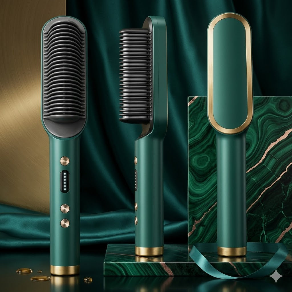 Electric Hair Straightening Comb